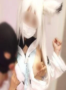 FC2PPV-4558988 God Breasts Cosplay Delivery Vtuber Shirakami Fuki Legendary Icup Saho-chan Blissful Cosplay God Milk