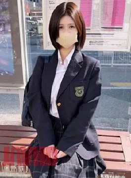 FC2PPV-4898440 Facial appearance G-cup local high school student/student in the uniform before graduation, ends with