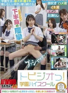 SDDE-664 Tobizio! Gakuen High School Uniform Girls Who Keep Squirting And Incontinence While At School