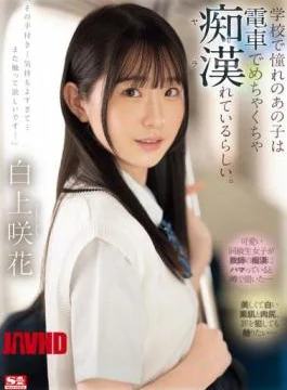 SONE-373 Apparently The Girl I Admire At School Is Being Molested On The Train. Saki